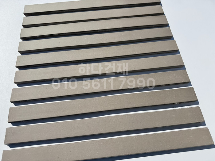 점토타일 롱와이드 그레이 500x40x15T / 하다건재