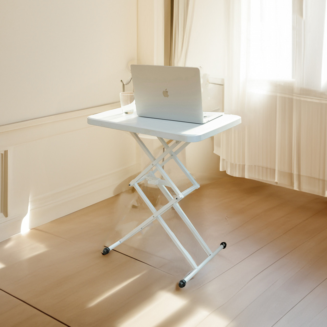 노트북 테이블 보조 책상 높이조절 테이블 침대 사이드테이블