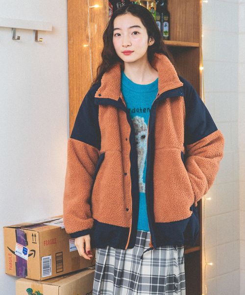 니코앤드 자켓 스포티 스탠드 보아 여자 여성 후리스 집업 재킷 116458 - 상세 이미지 5