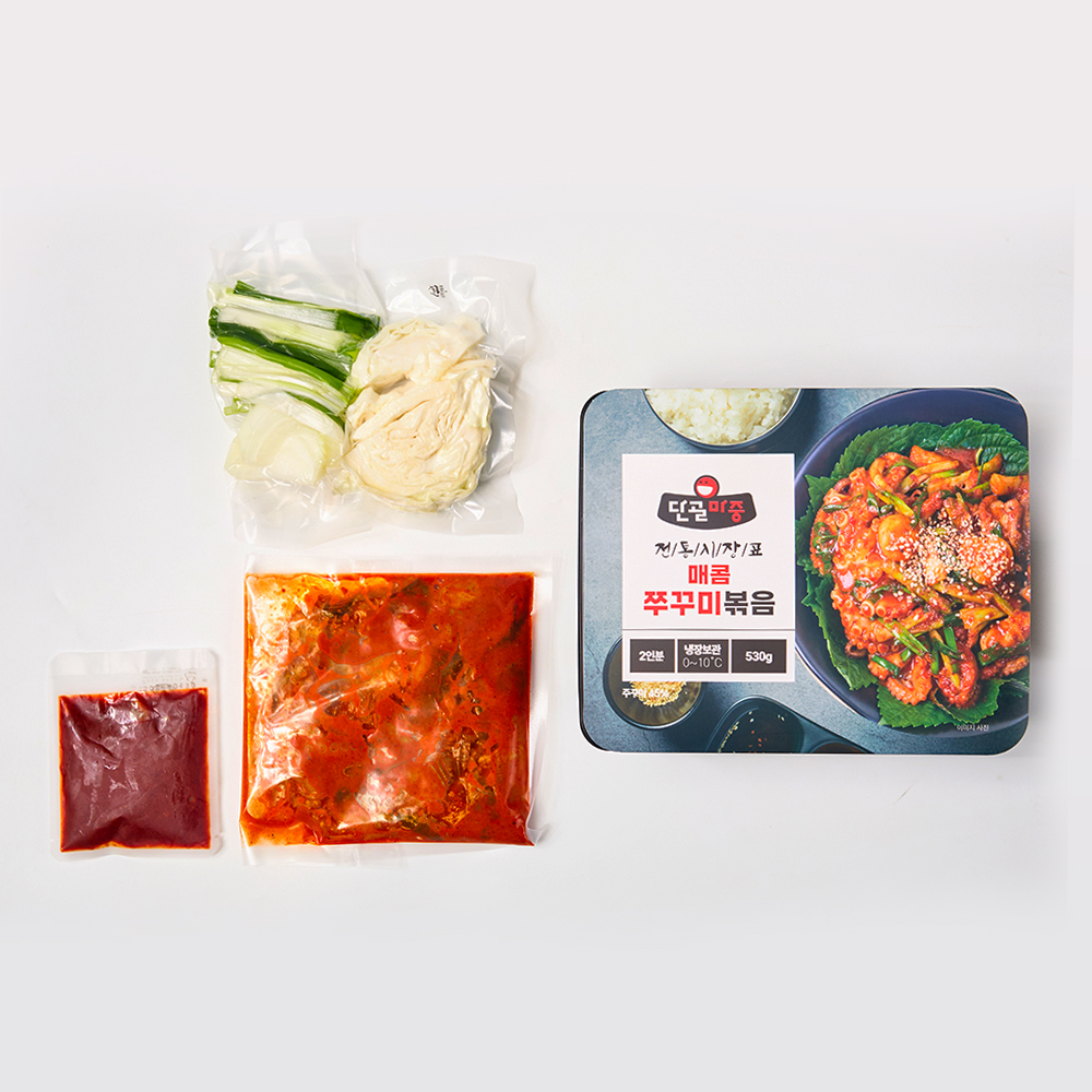 [단골마중] 쫄깃하고 통통한 식감이 살아있는 매콤 쭈꾸미볶음 500g - 상세 이미지 3