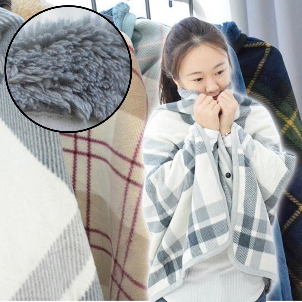 휴대용담요코트 입는이불 쇼파블랭킷 - 메인 이미지