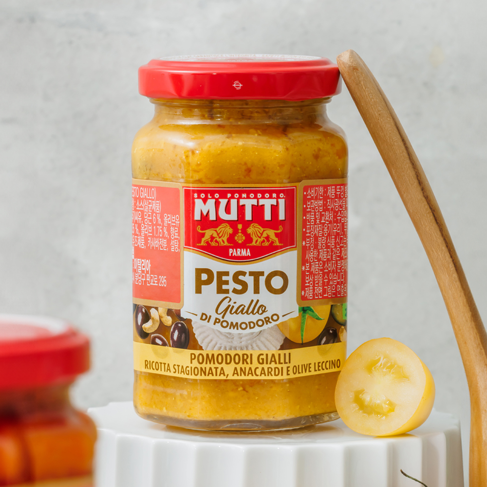 무띠 페스토 180g 지알로(옐로우 토마토+올리브+리코타 치즈+캐슈넛+강황)