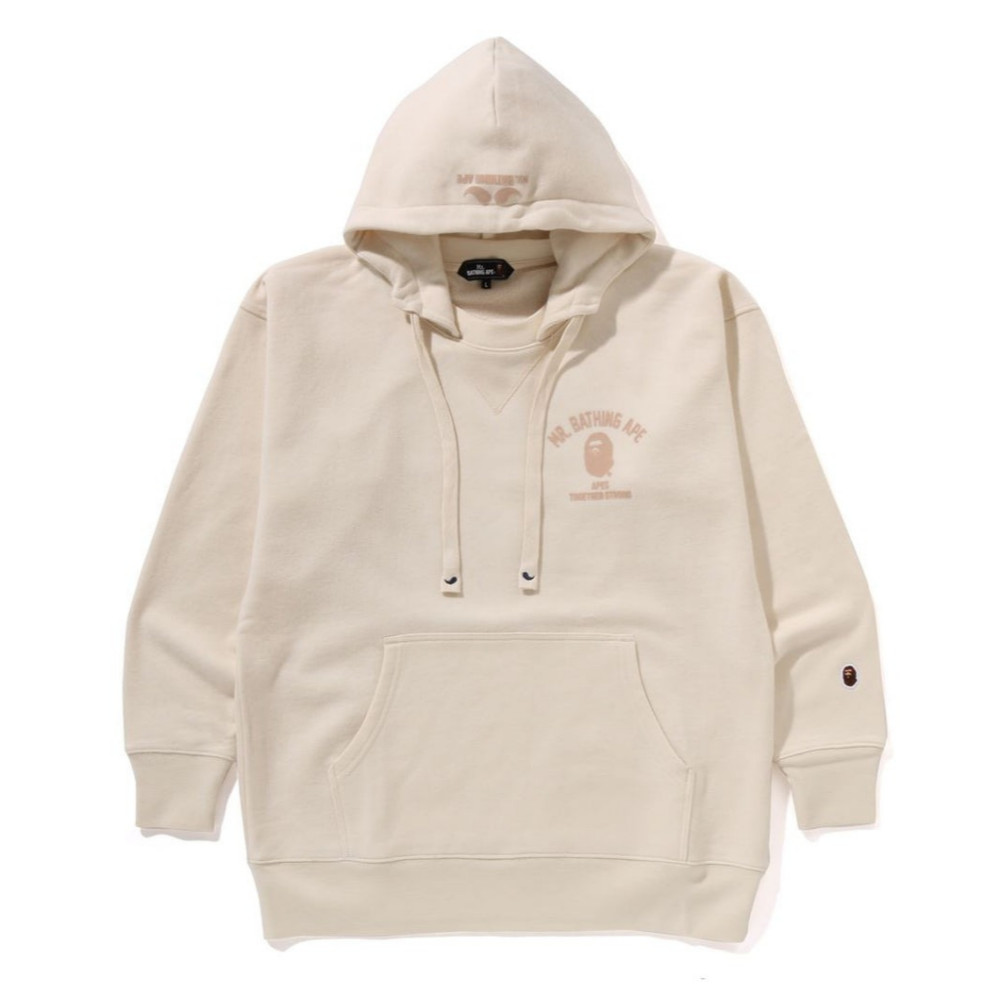 베이프 후드티 COLLEGE PULLOVER HOODIE 7K80-114-302 - 상품 이미지