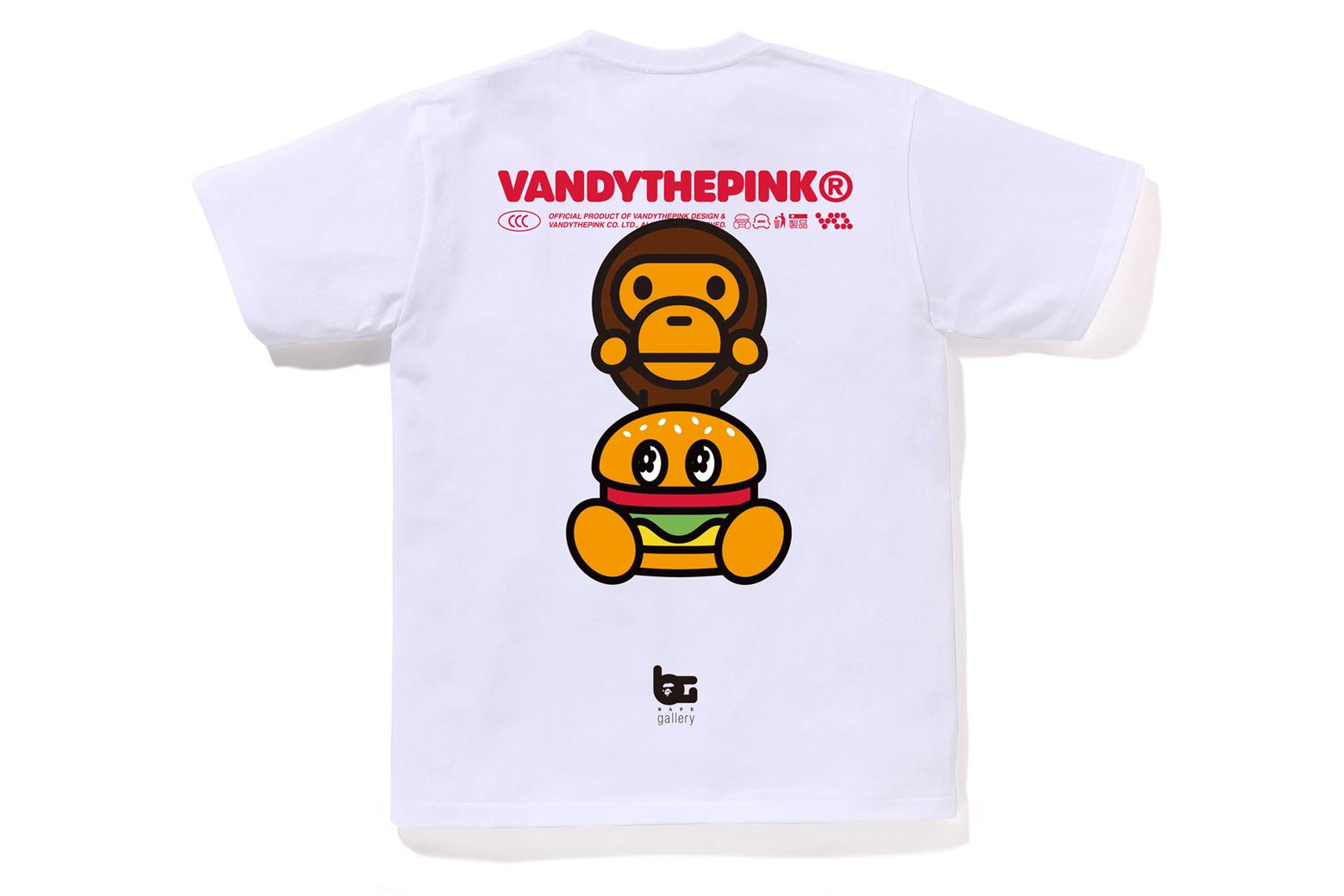베이프 GALLERY X VANDY THE PINK 반팔티 BABY MILO 2K73-110-926 - 상세 이미지 2