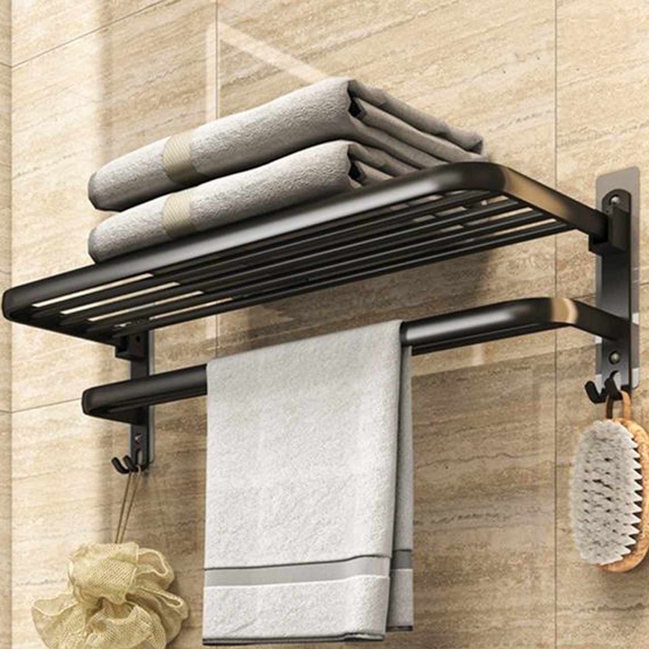 철제 벽행거 2단 바행거 코너 고정식 행거 튼튼한 옷걸이행거