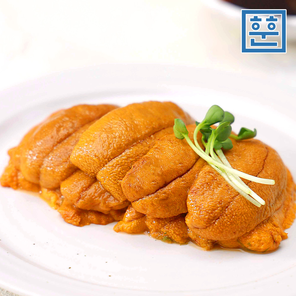 우니 성게알 특품 훈훈수산 홈마카세 보라성게