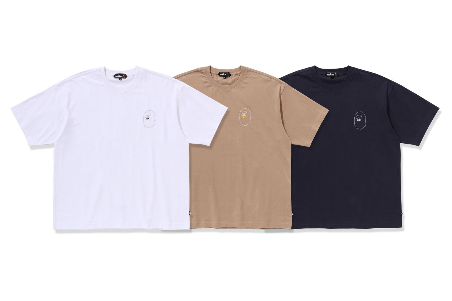 베이프 반팔티 LOGO TEE SET 7K80-109-302 - 상세 이미지 3