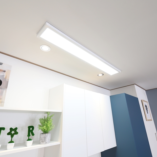 LED전등교체 LED평판등 엣지등 1285x180 40W 주광색