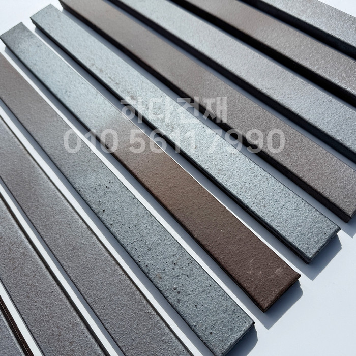 점토타일 롱와이드 메탈브라운 500x40x15T / 하다건재