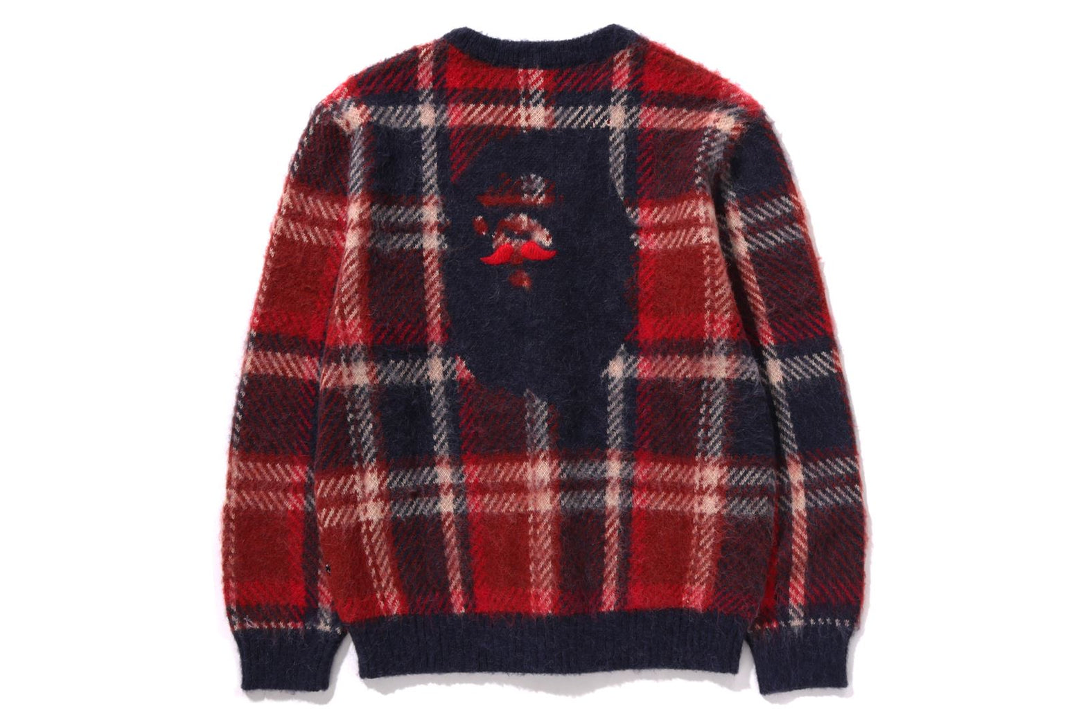 베이프 가디건 MOHAIR CHECK JACQUARD 7K80-120-305 - 상세 이미지 2