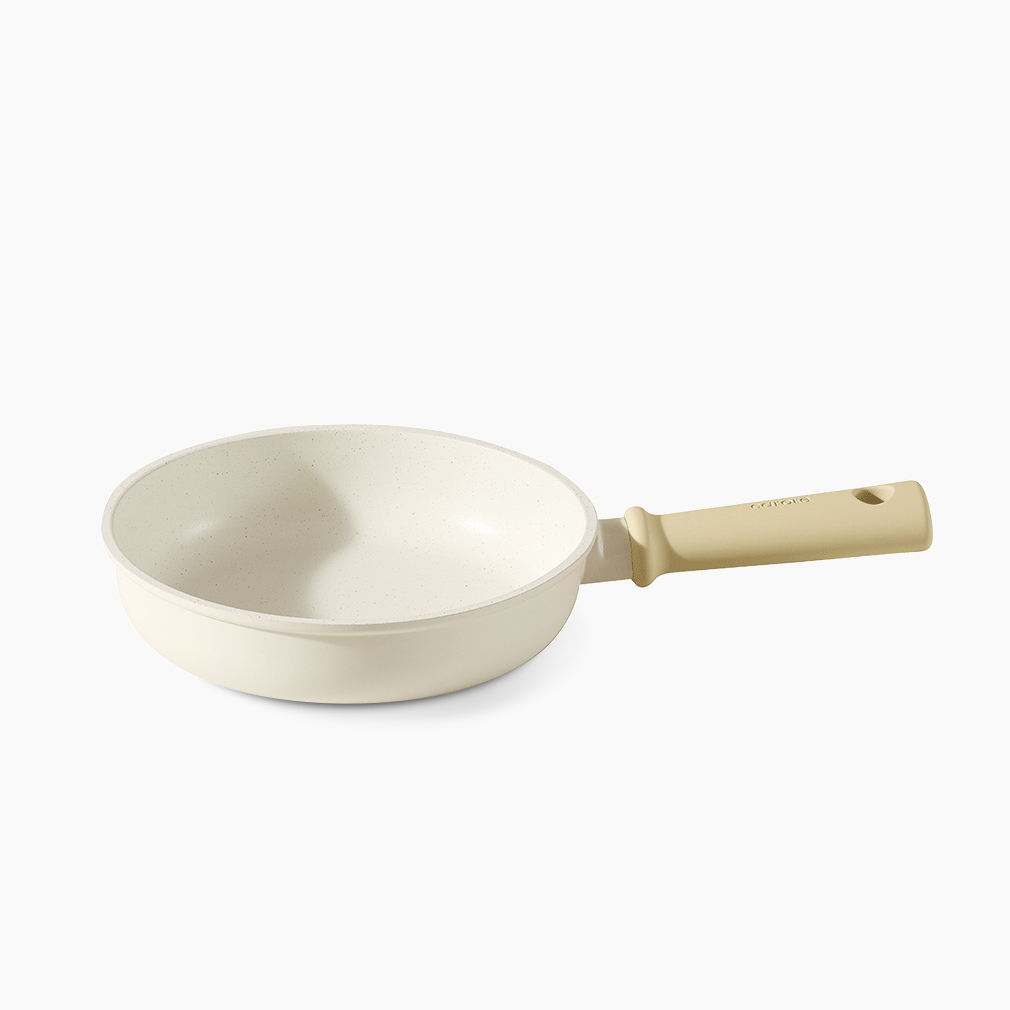 까로떼 리틀빈 인덕션 프라이팬 26cm, 크림옐로우