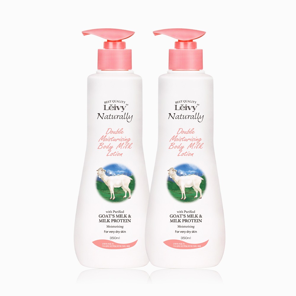 [1+1] 레이비 산양유 바디로션 350ml + 350ml