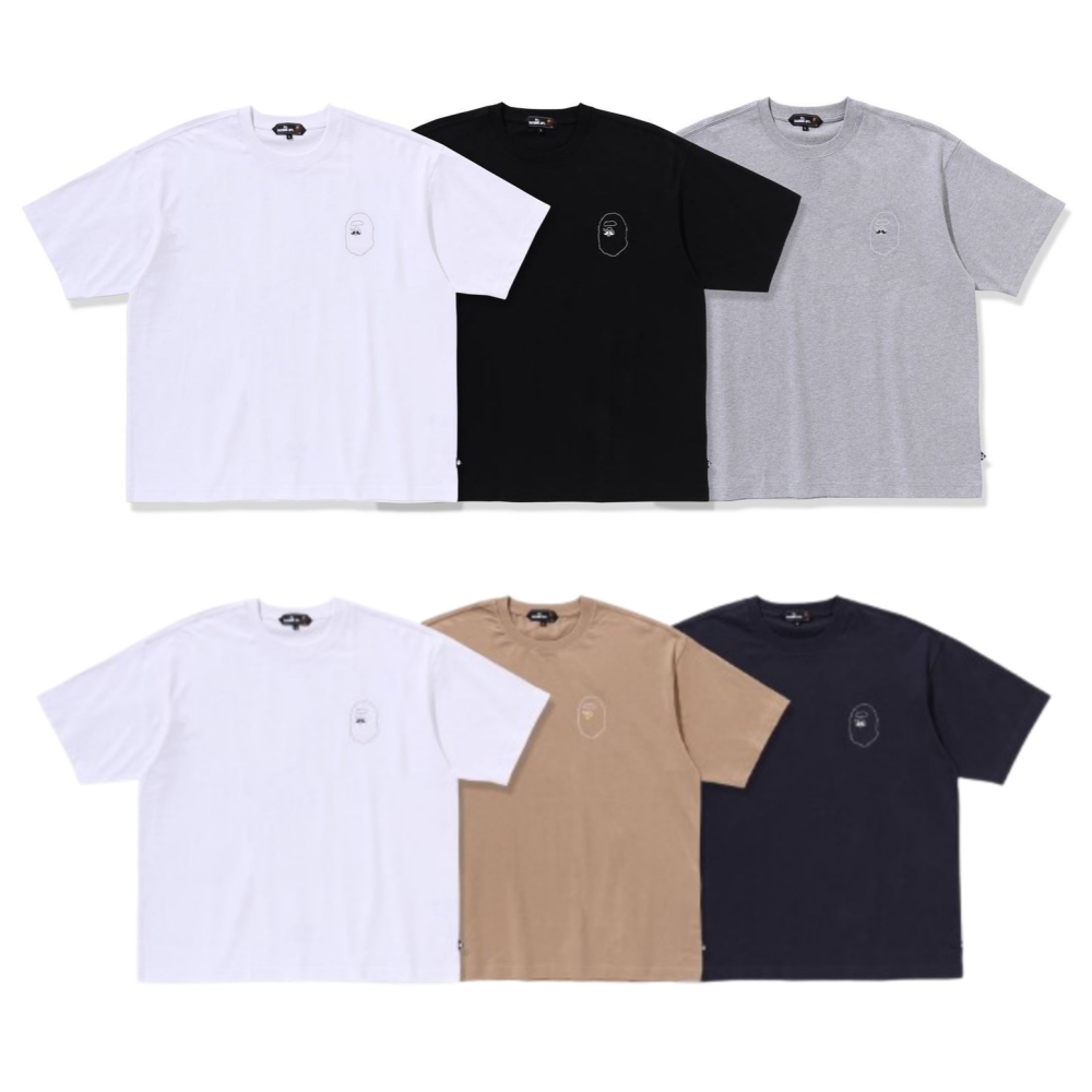 베이프 반팔티 LOGO TEE SET 7K80-109-302 - 상품 이미지