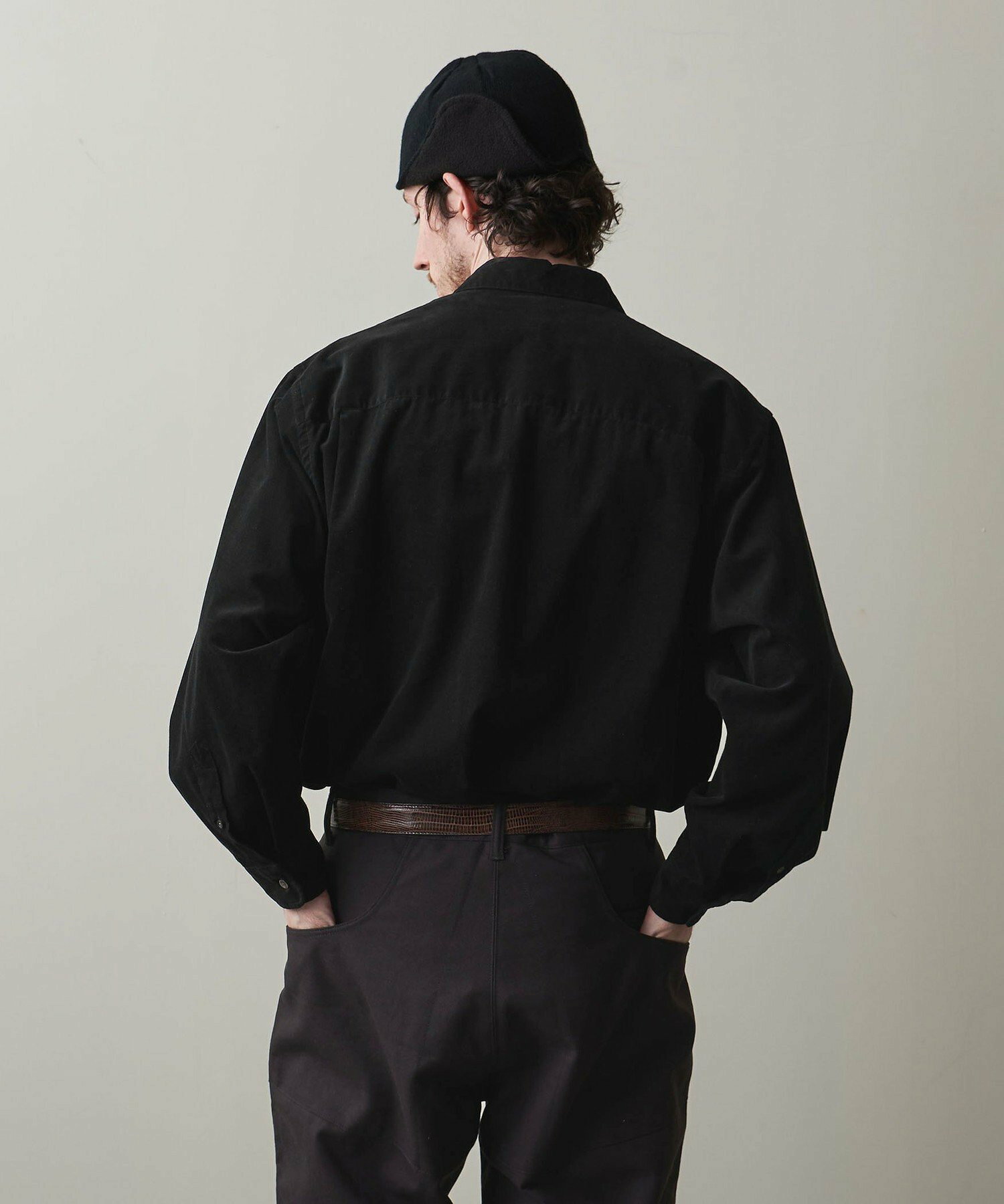스티븐알란 Steven Alan 마이크로 코듀로이 레귤러카라 셔츠 LOOSE 2컬러 - 상세 이미지 5