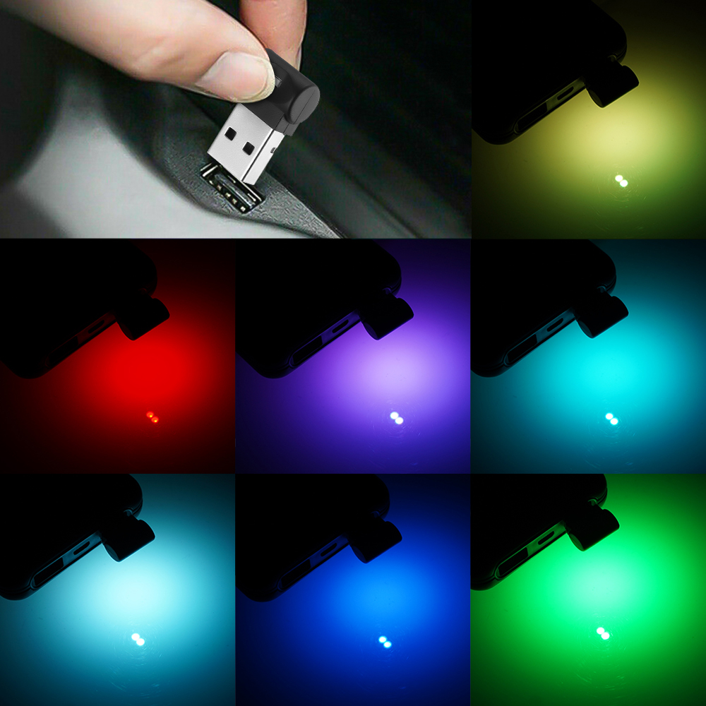카엘이디 RGB USB 엠비언트 라이트 차량용 무드등 풋등 앰비언트 - 상세 이미지 2