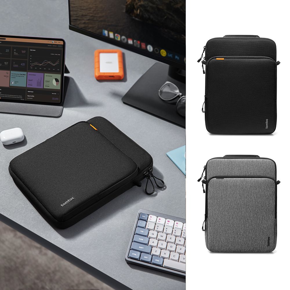 B03 아이패드 프로 에어 갤럭시탭 태블릿 손잡이 파우치 가방 27.9cm 11인치