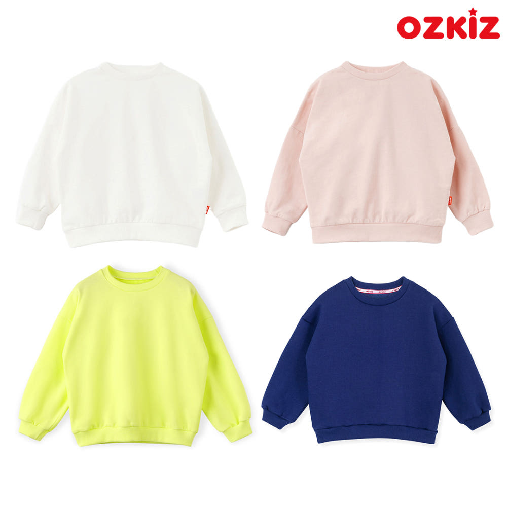 키즈 맨투맨 색상 가이드