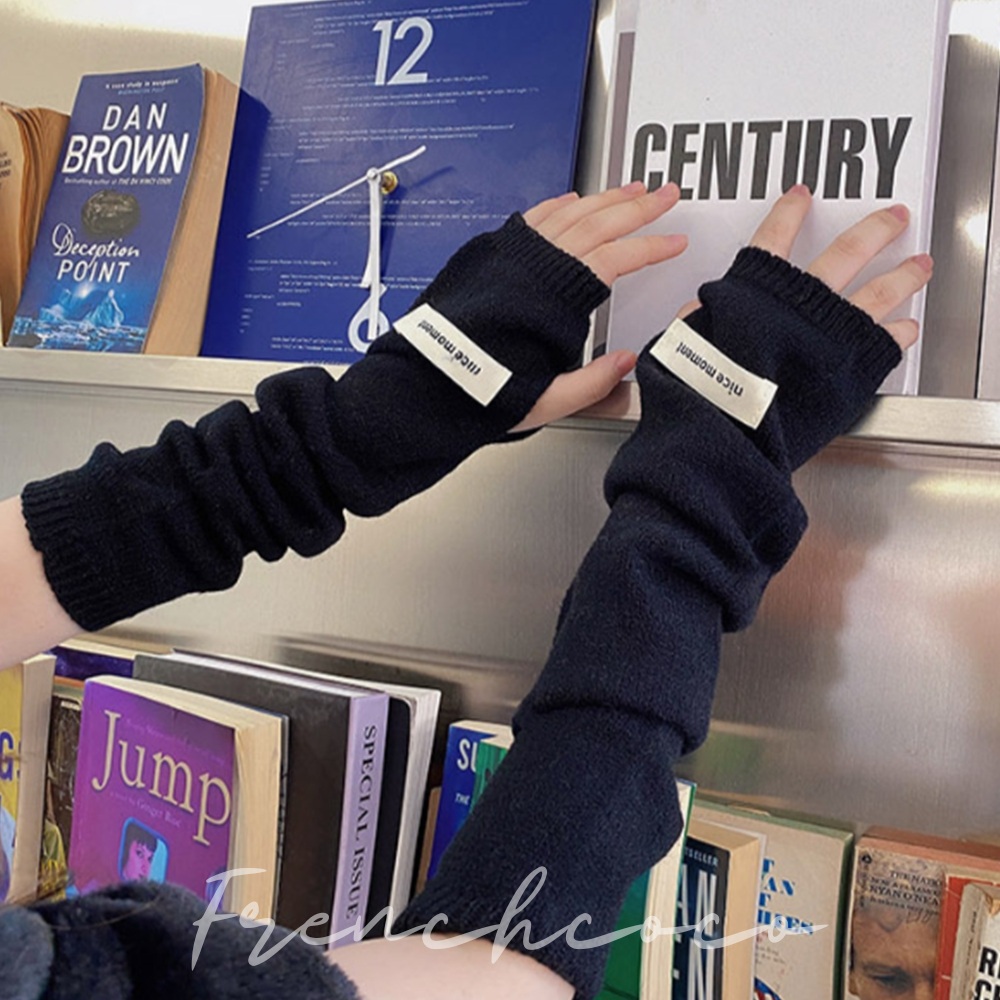 프렌치코코 겨울 니트 암워머 손토시 팔워머 핸드워머