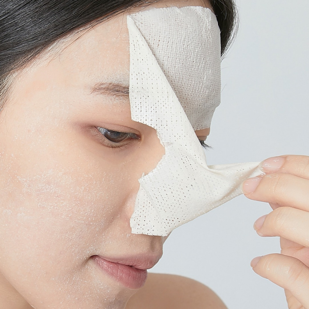 초간편 리프팅 석고마스크팩 1박스(5매) 5주관리분 모공 피지 각질관리 미백 주름개선 - 상세 이미지 4