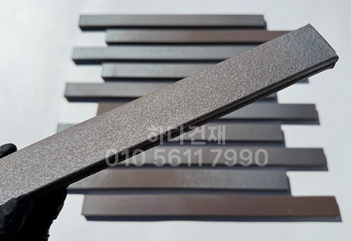 점토타일 롱와이드 메탈브라운 500x40x15T / 하다건재