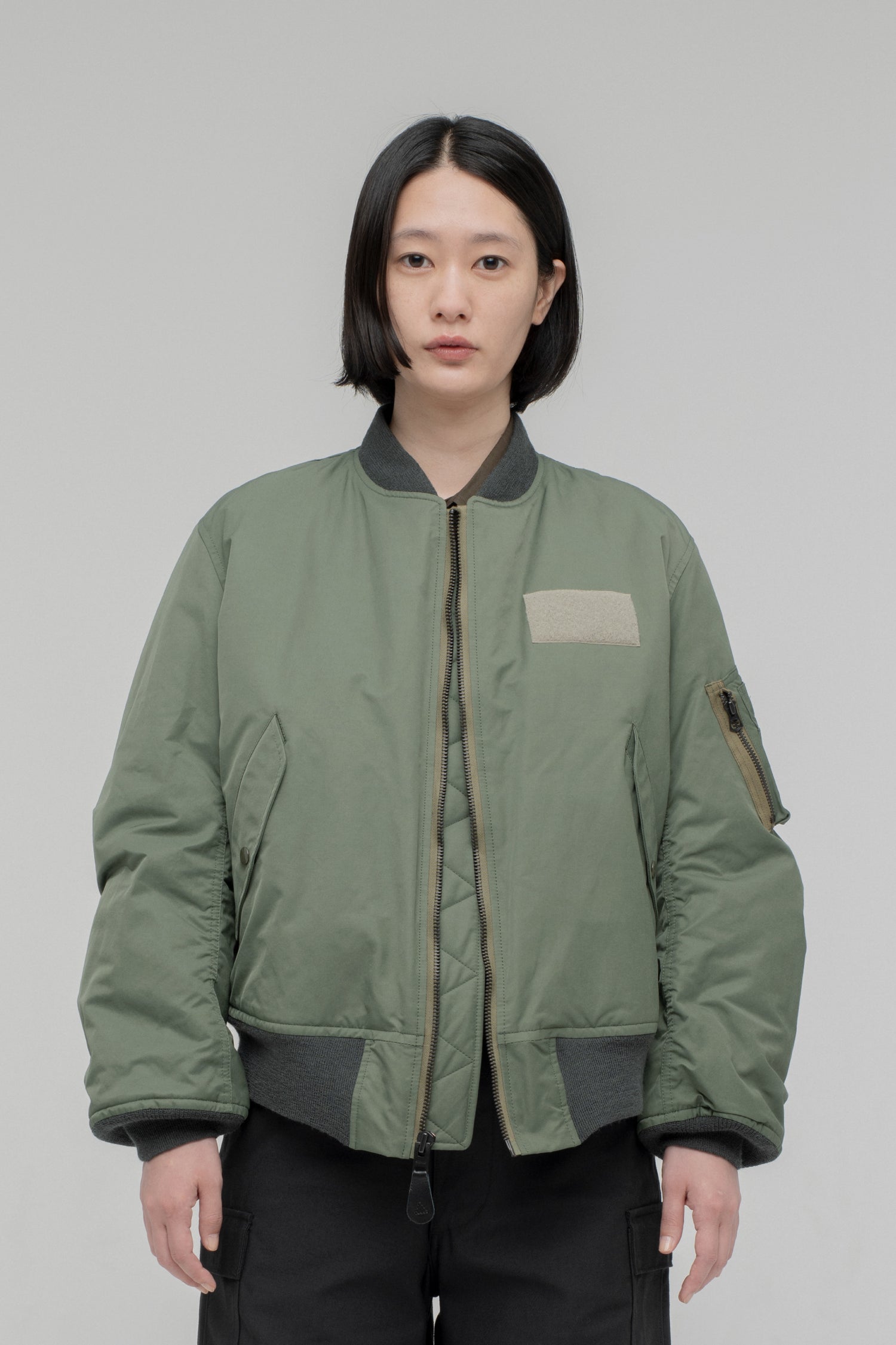 시오타 자켓 MA-1 Flight Jacket (Big Fit) - 상세 이미지 2