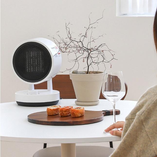 사무실 발히터 미니히터 PTC팬히터 소형온풍기