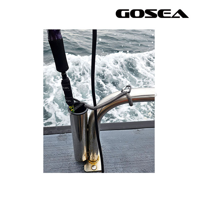 GOSEA 카라비너 스프링 안전고리 GSF-T04 분실방지 스프링줄 와이어 끈 - 상세 이미지 3