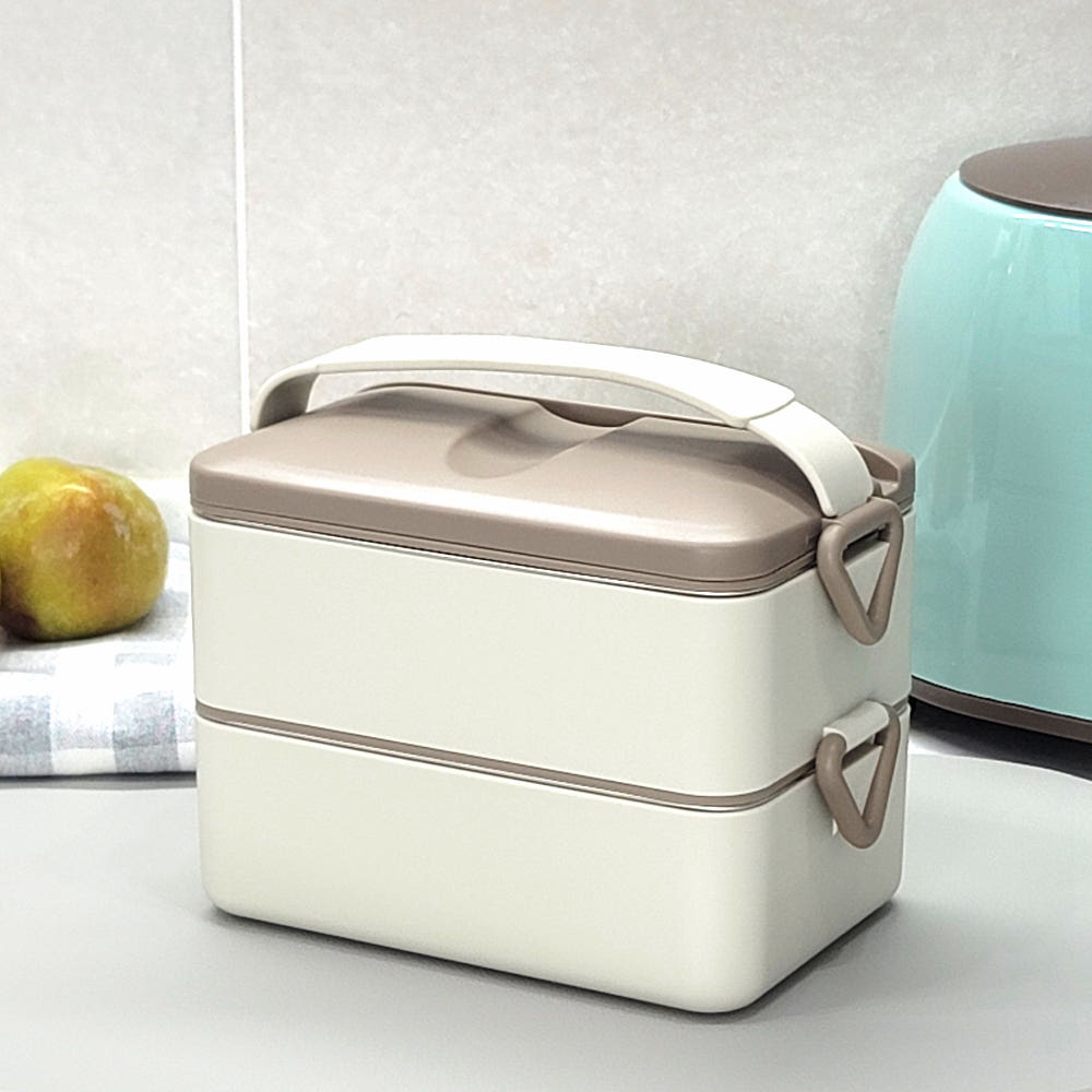 런치버스 도시락통 실제 사용 모습