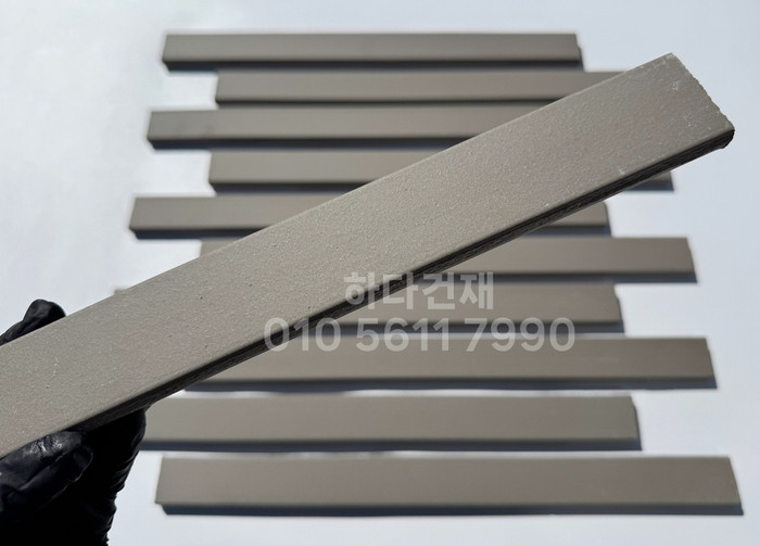 점토타일 롱와이드 그레이 500x40x15T / 하다건재