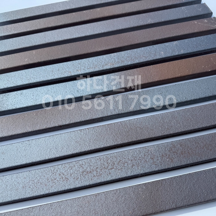 점토타일 롱와이드 메탈브라운 500x40x15T / 하다건재
