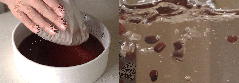 korean grape red bean pore ampoule