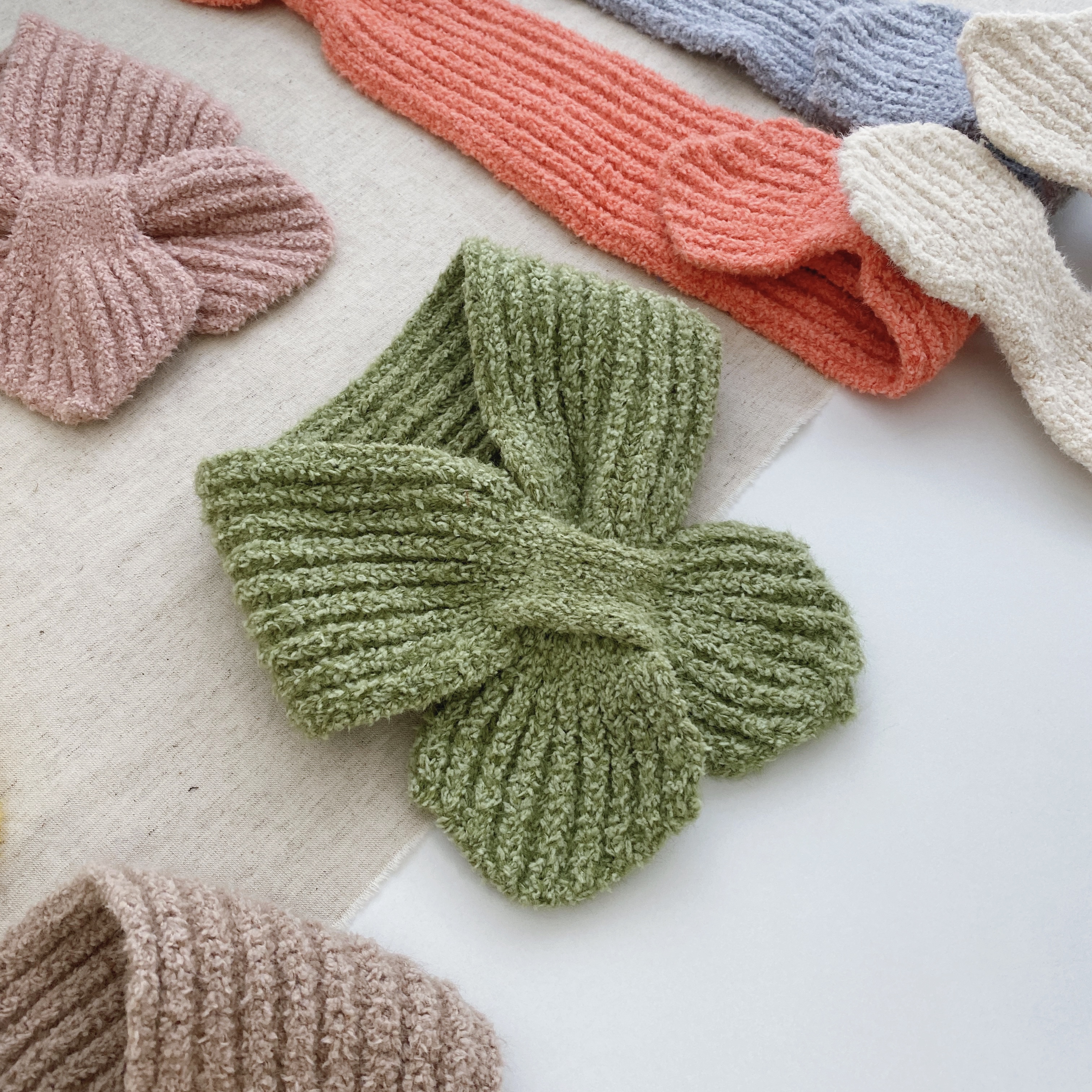 더트웰브 코우모우 찰떡 넥워머 유아 목도리