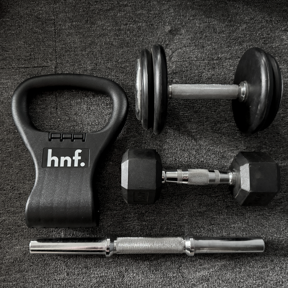 HNF 케틀벨그립 무게조절케틀벨 덤벨 아령 홈트레이닝 다이어트 근력운동 - 상세 이미지 4