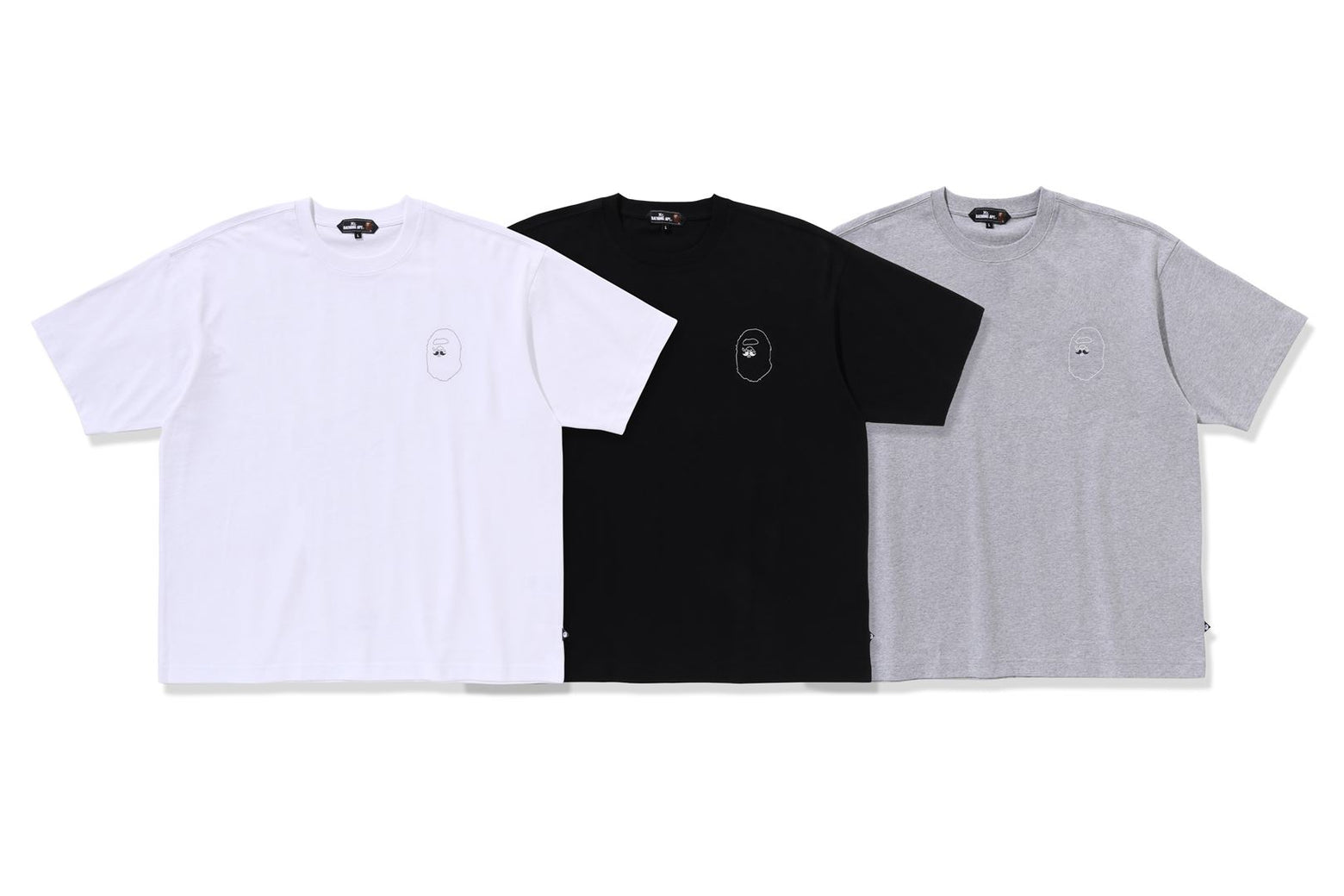 베이프 반팔티 LOGO TEE SET 7K80-109-302 - 상세 이미지 2