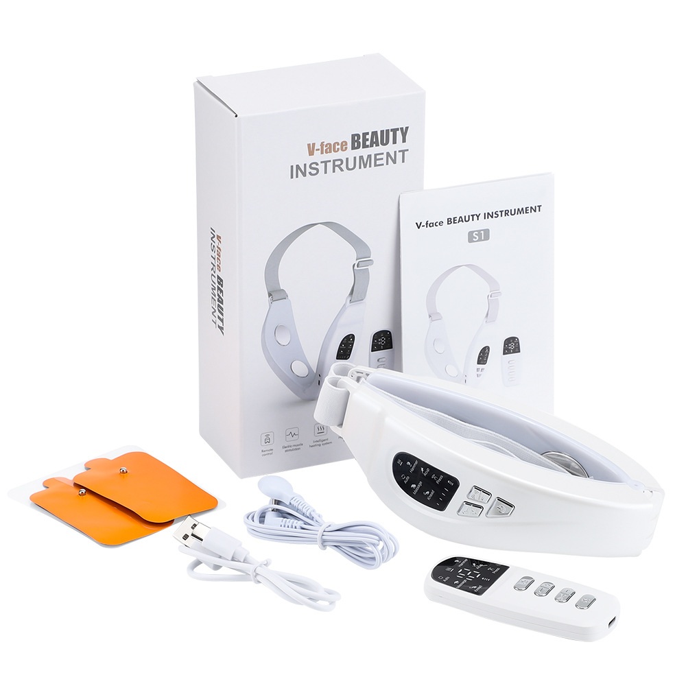 스피드 V-Face EMS V라인메이커 얼굴 마사지기