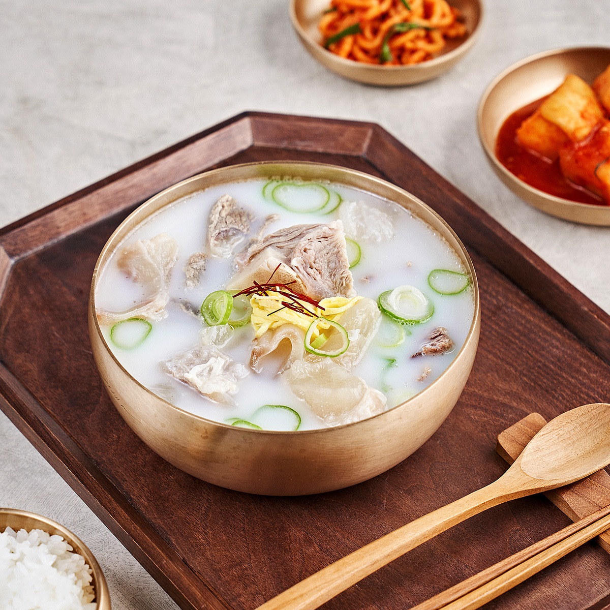 정성곳간 실온 국내산 국산 한우 스지 도가니탕 700g 강순의 간편식 8개