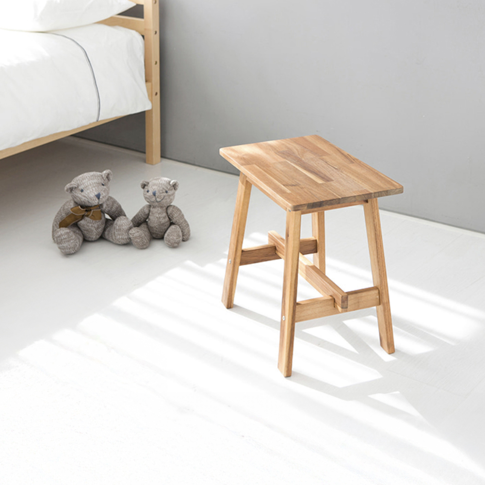 HAN 원목스툴 445 아카시아 내추럴 3057.7465