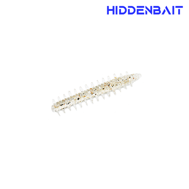 히든베이트 사오 볼락루어 아징웜 볼락낚시 소프트베이트 002 CLEAR RED, 4.5cm - 상세 이미지 2