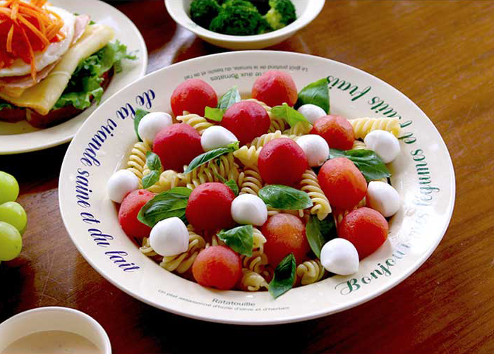 빈티지 레터링 파스타볼 티니블랑 파밍스마켓 원형볼