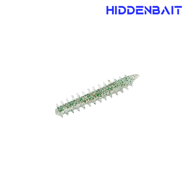 히든베이트 사오 볼락루어 아징웜 볼락낚시 소프트베이트 002 CLEAR RED, 4.5cm - 상세 이미지 5