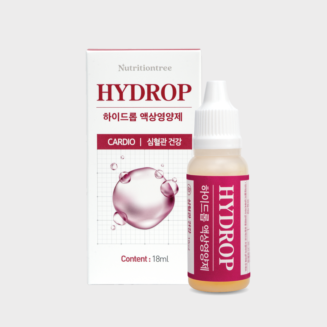 하이드롭 카디오 강아지 심장 영양제 기관지 항산화 18ml, 1개 - 상품 이미지
