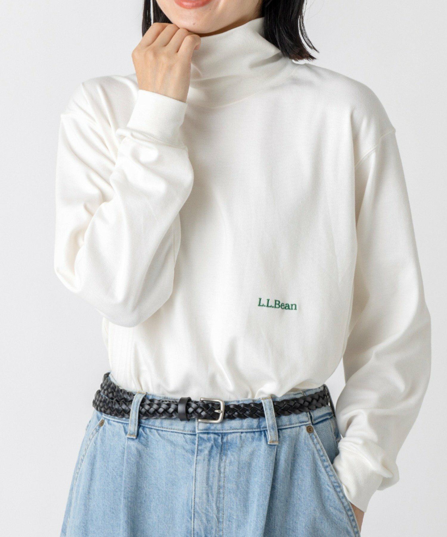 엘엘빈 L.L.Bean 유니온 터틀넥 긴팔 여성 티셔츠 4컬러 - 메인 이미지