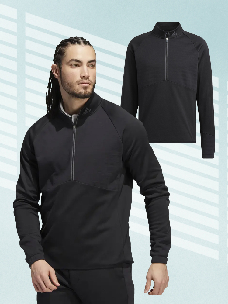 아디다스골프 남성 콜드레디 하프집업 풀오버 티셔츠 HN4550