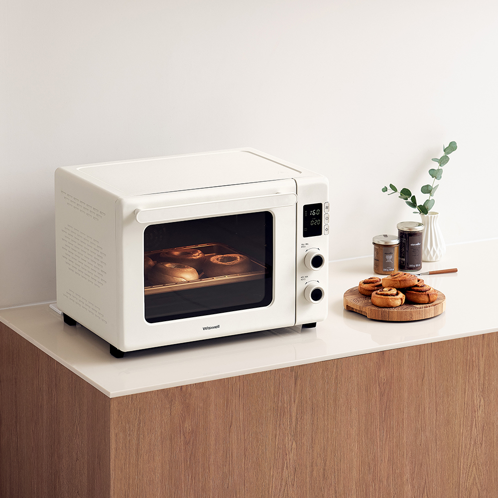 위즈웰 데일리 오븐 제과 제빵 전기 가정용 컨벡션 디지털 GL40A 40L