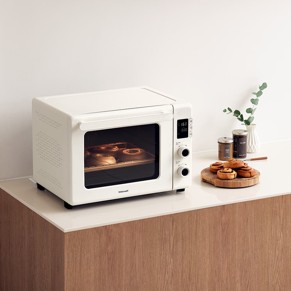 위즈웰 데일리 오븐 작동 모습