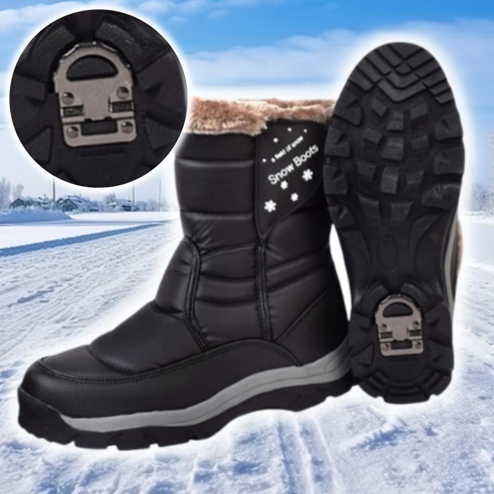 눈길 미끄럼 방지 신발 방한 작업 부츠