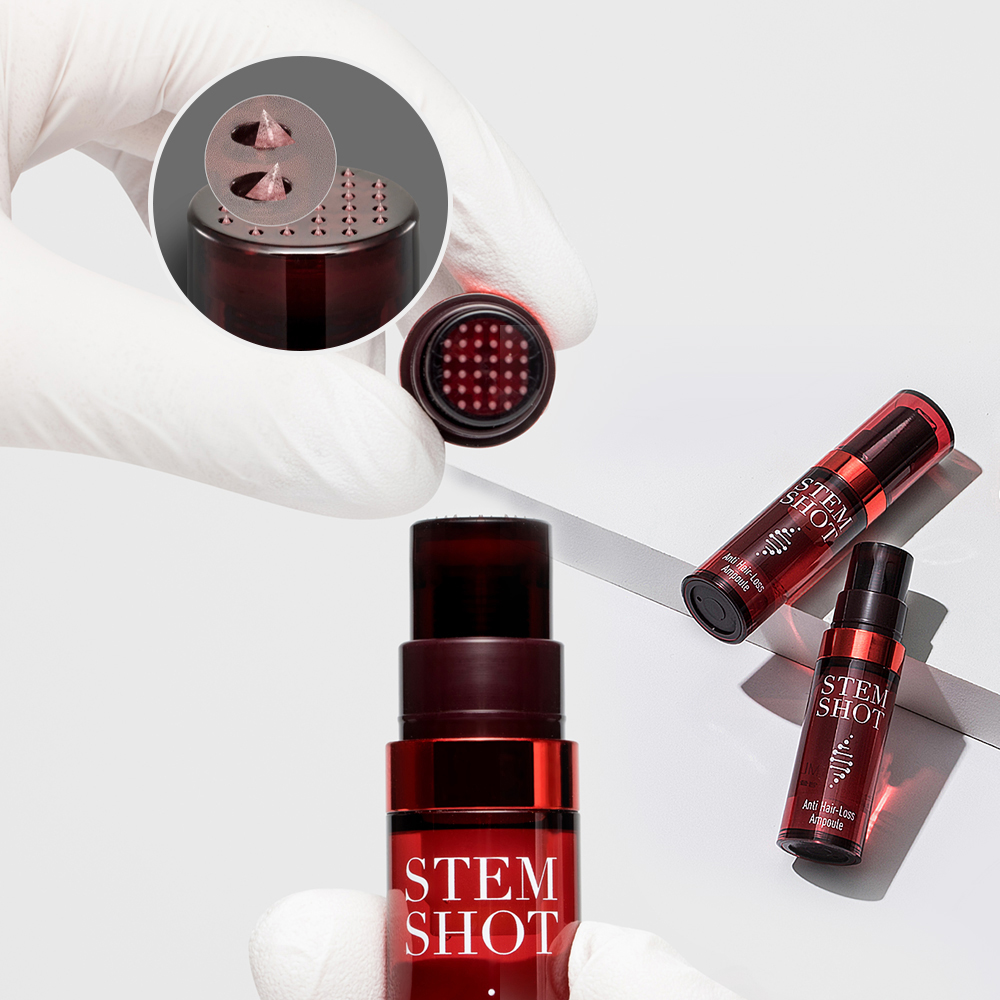 스템샷 안티헤어로스 탈모 앰플 에센스 헤어 두피 세럼 미용실 단백질 5ml, 6개 - 메인 이미지