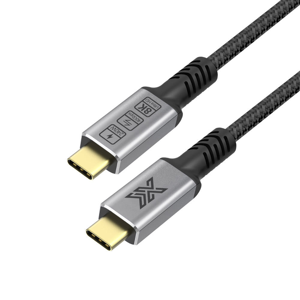 리버네트워크 C TO C 케이블 USB4 40Gbps 240W 썬더볼트4 호환 PD