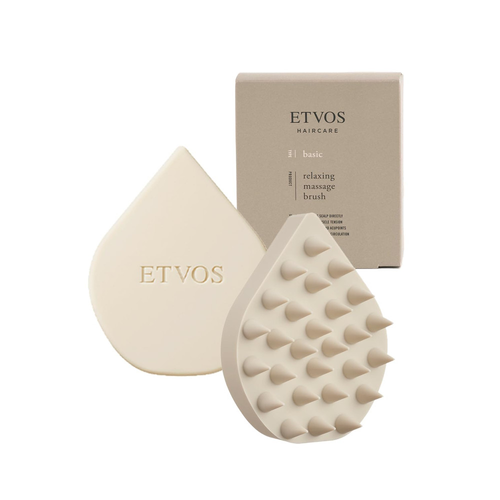 일본 ETVOS 에트보스 헤어케어 릴렉싱 마사지 브러쉬 (3컬러) 두피브러쉬 샴푸브러쉬 - 상세 이미지 2