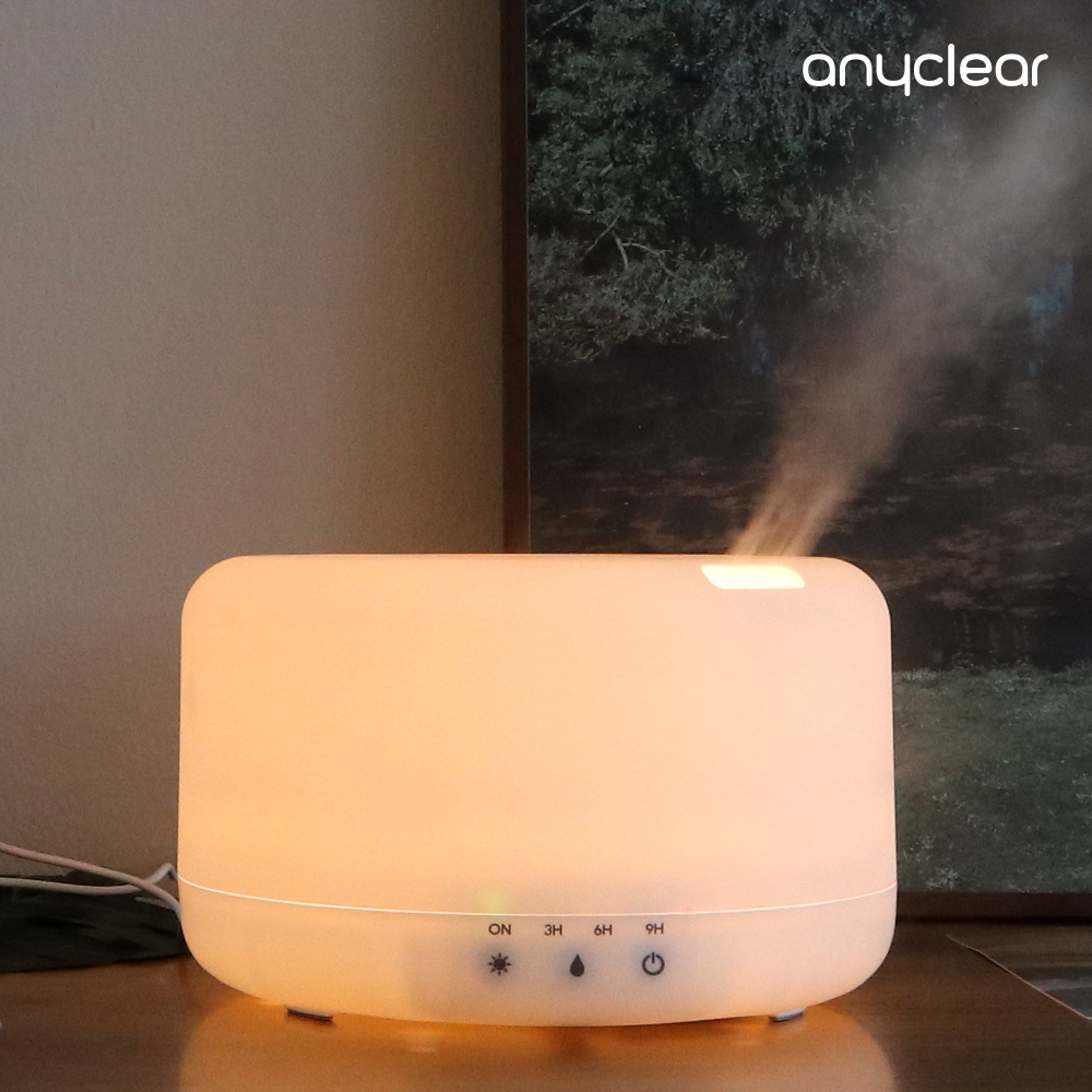 애니클리어 촉촉 무드 가습기 PDB-HM100 간편세척 상부급수 대용량 1L 무드등